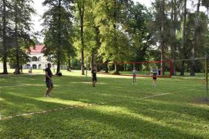 Mreža privablja številne odbojkarske navdušence (foto Miro Urnaut).